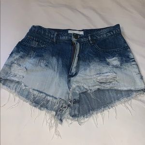 Garage Denim Shorts